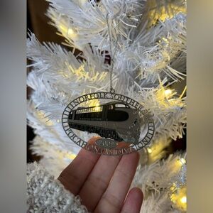 2009 Silver Train Norfolk Southern Pocahontas Division Ornament